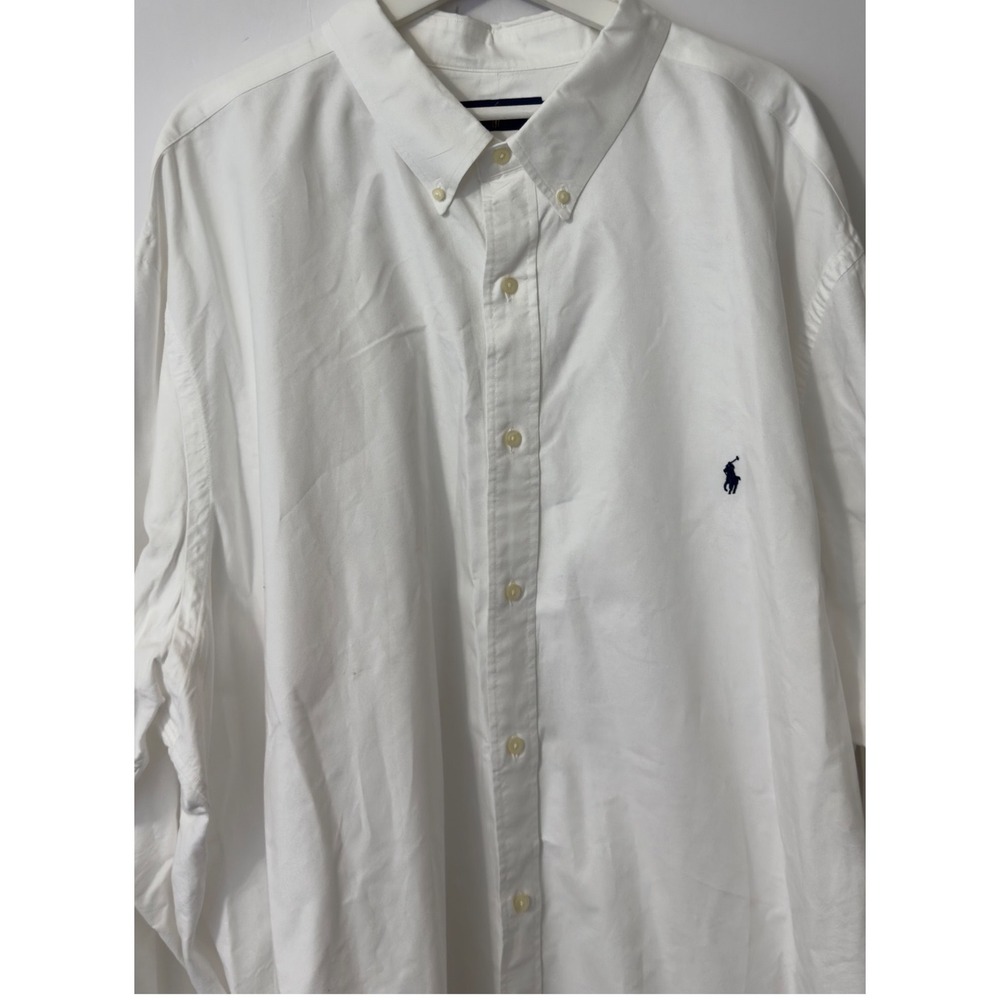 Ralph Lauren Button Down Shirt Mens 4XLT Long Sleeve Oxford Prep Old Money - Picture 2 of 10